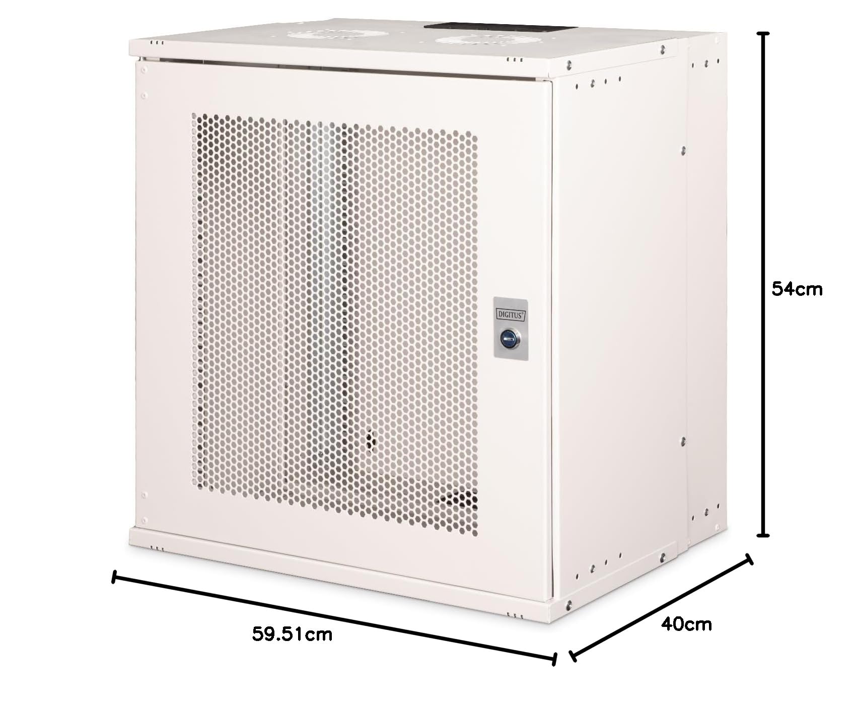 Digitus 12u Wall Mounting Cabinet 48.26cm 19zoll Soho Pro - Wandgeh?use (dN-49210)