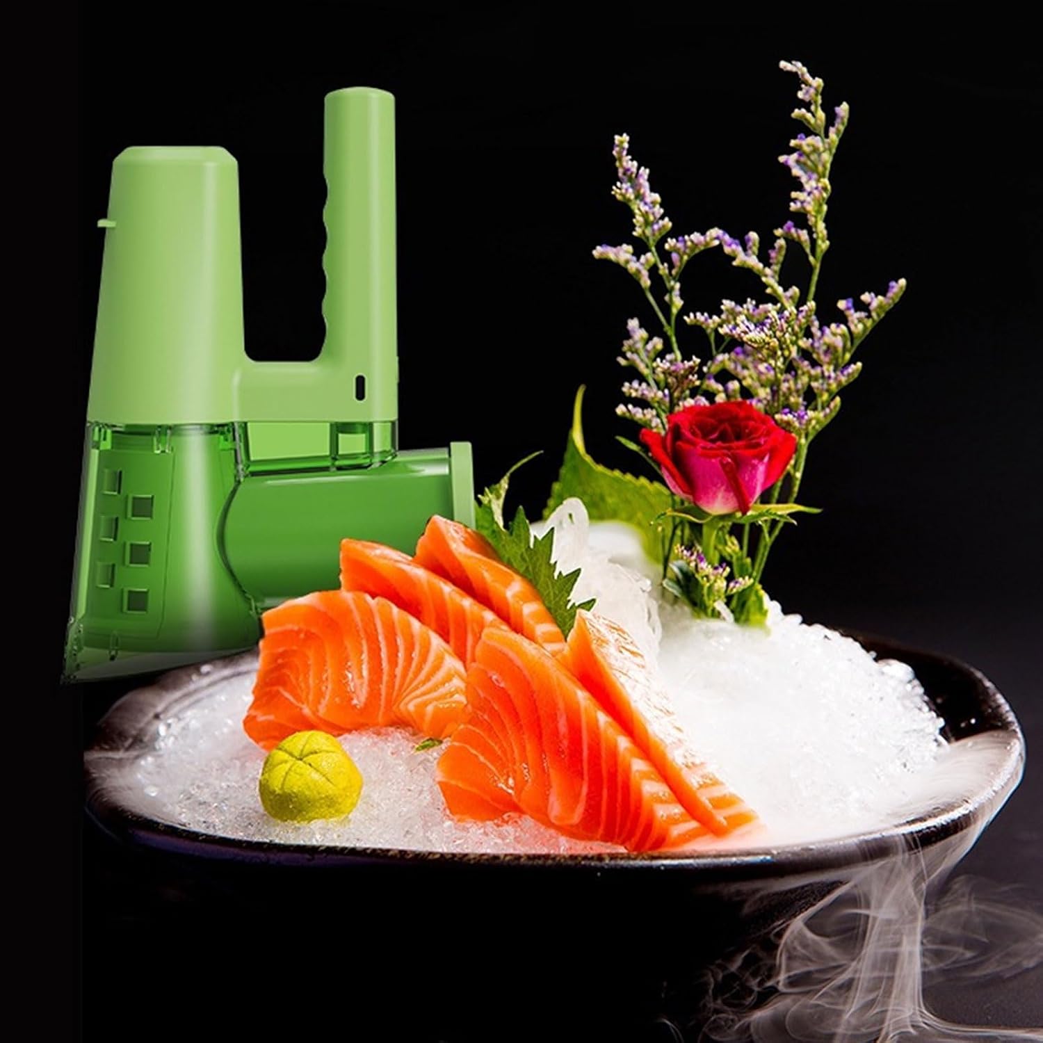 Electric Vegetable Processor for Efficient Chopping Grating Crushing Nonslip Grip Detachable Kitchen Accessory Multifunctional Electric Mandoline Slicer