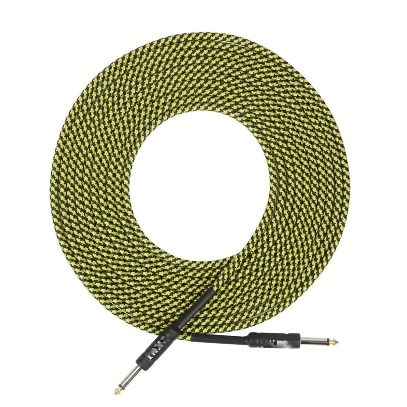 Kable Audio Gitary Kabel Do Gitary Elektrycznej (żółty/czarny) Z Redukcją Szumów Odpowiedni Akcesoriów Basowych(6m)