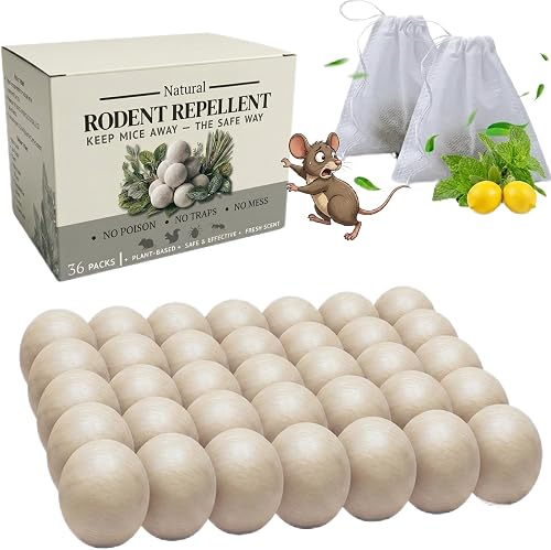 30% off promo code for 36 Pack Natural Rodent Repellent Pellets – Plant-Based Essential Oil Scent | Deterrent for Mice, Rats & Insects – Long-Lasting on Amazon
