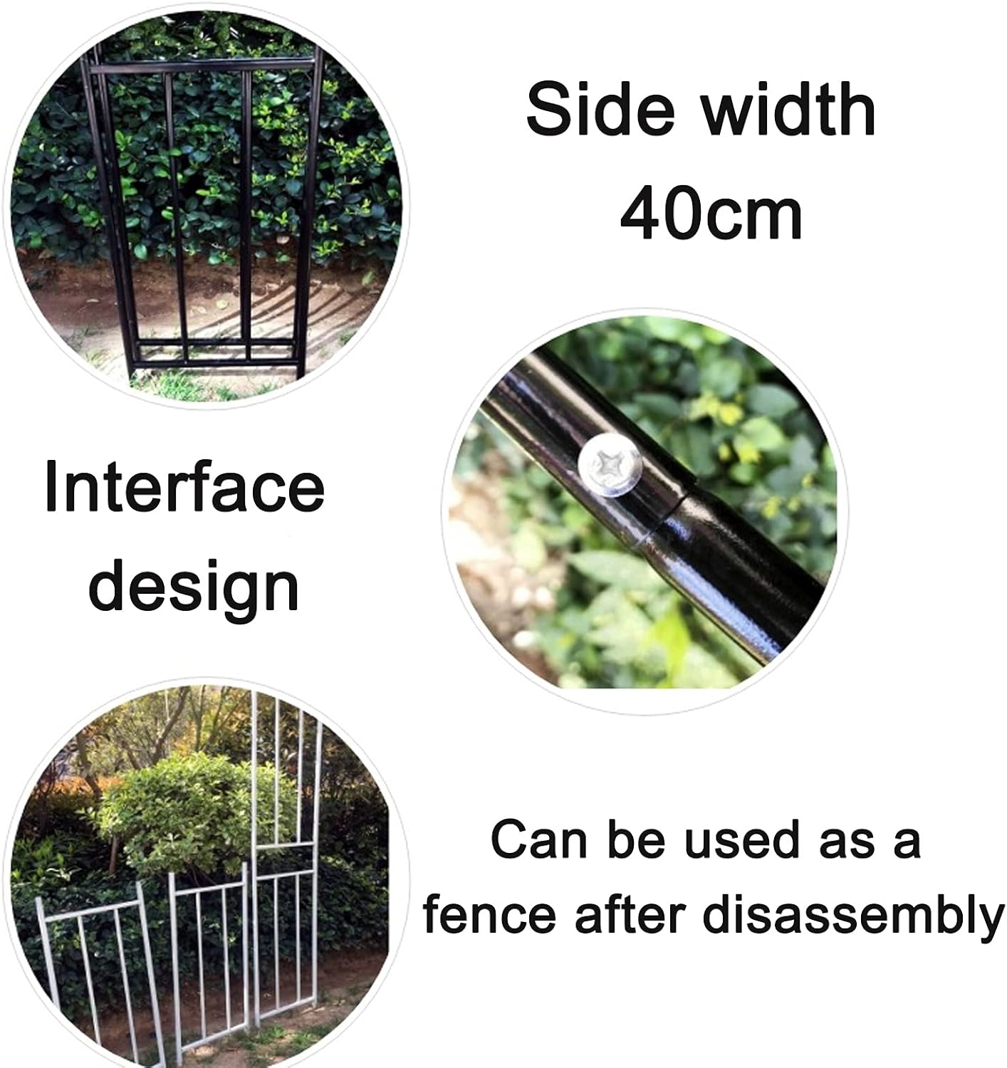 Garden Arch for Climbing Plants,Weatherproof Rose Arch,Metal Garden Arch Arbor,Garden Arbor Archway,Trellis,Pergola Trellis Archway Vine Arch,Wedding Arch,Garden Lawn,Multiple Sizes