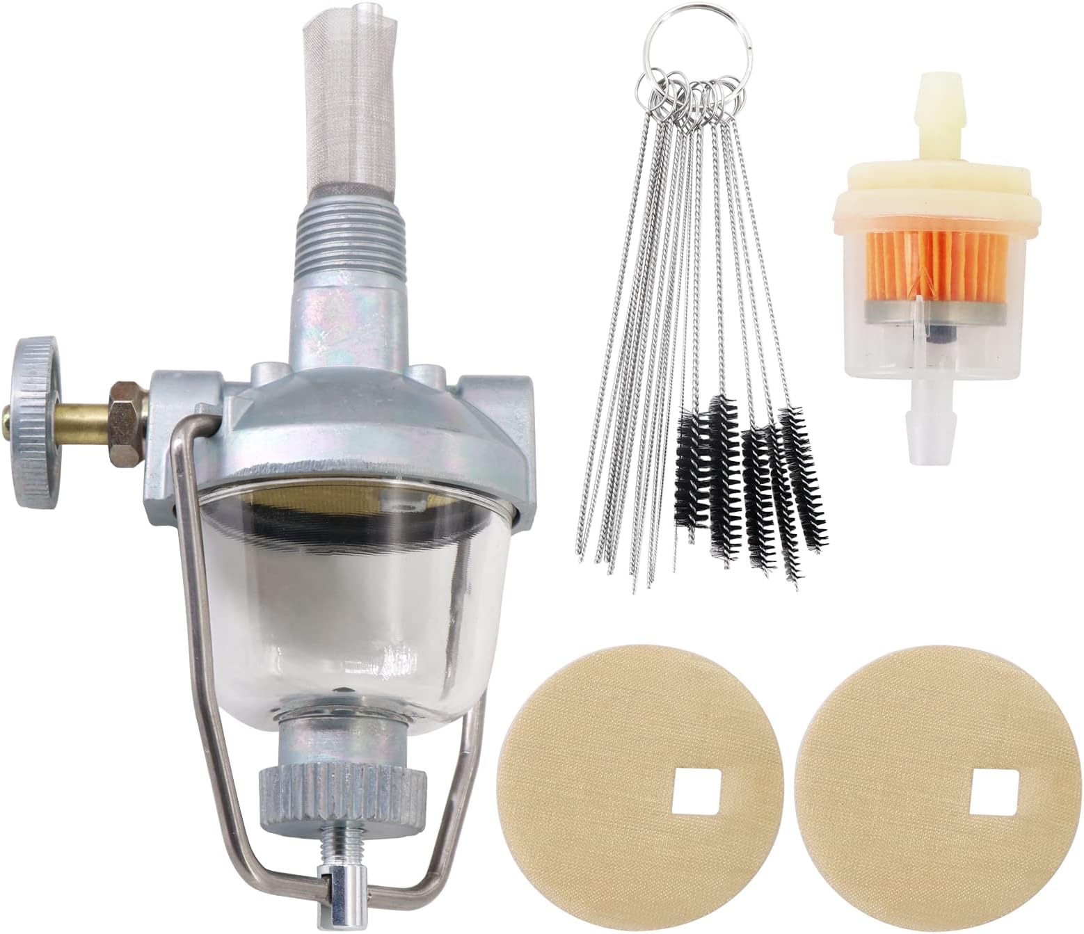 KIPA Fuel Sediment Bowl Assembly 2NAA9155B for Ford 8N 9N 2N NAA Jubilee Tractor Massey Ferguson TE20 TO20 TO30 TO35 MF35