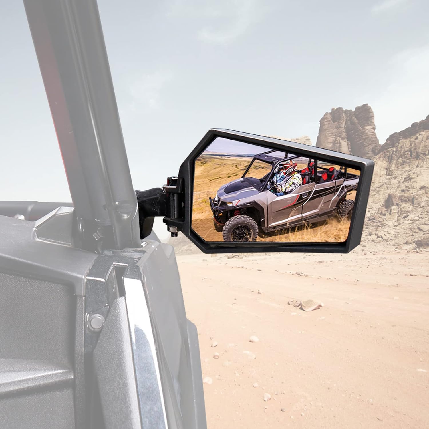 A & UTV PRO Side Rear View Mirrors for Polaris General 1000/4 1000 / XP ...