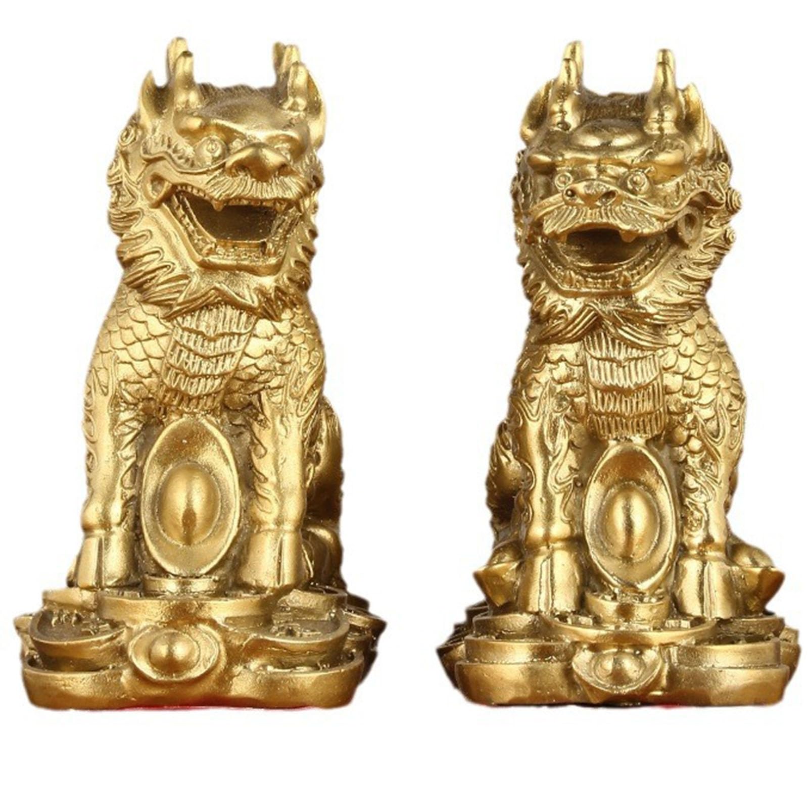 Chinese Feng Shui Chi Lin/Kylin statue, wealth attraction December or