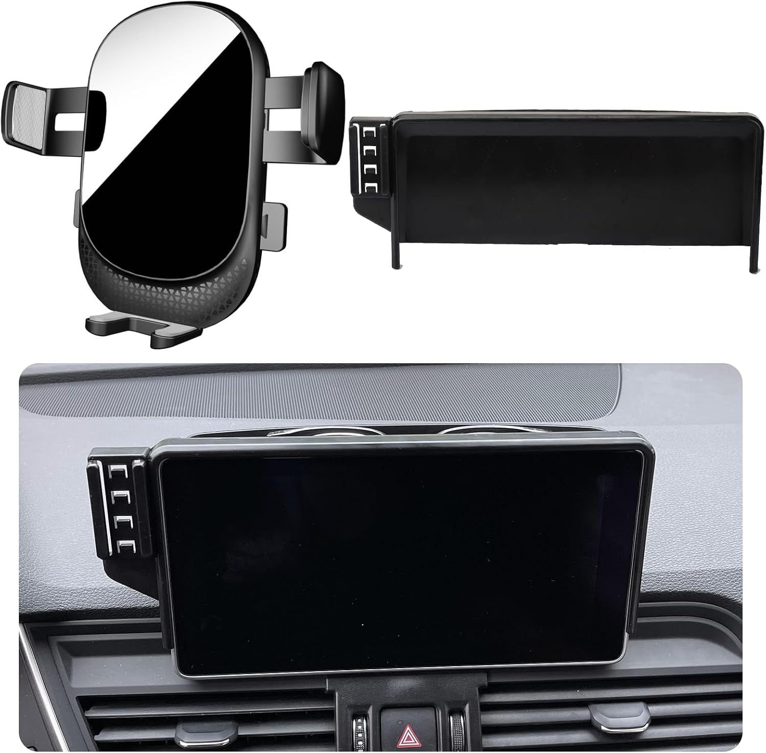 Car Phone Holder for Audi Q5/SQ5Auto Accessories[Only for Audi 8.3-inch Screen , Include：2018-2020 Q5 / SQ5][Please verify your screen size to determine if it is suitable][XX No Fit 7-inch Screen XX]
