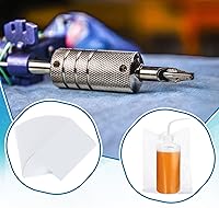 Vista 4 de Harloon 500 bolsas desechables para botellas de tatuaje, bolsas de plástico desechables de 6 x 8 pulgadas para suministros de limpieza (transparente)