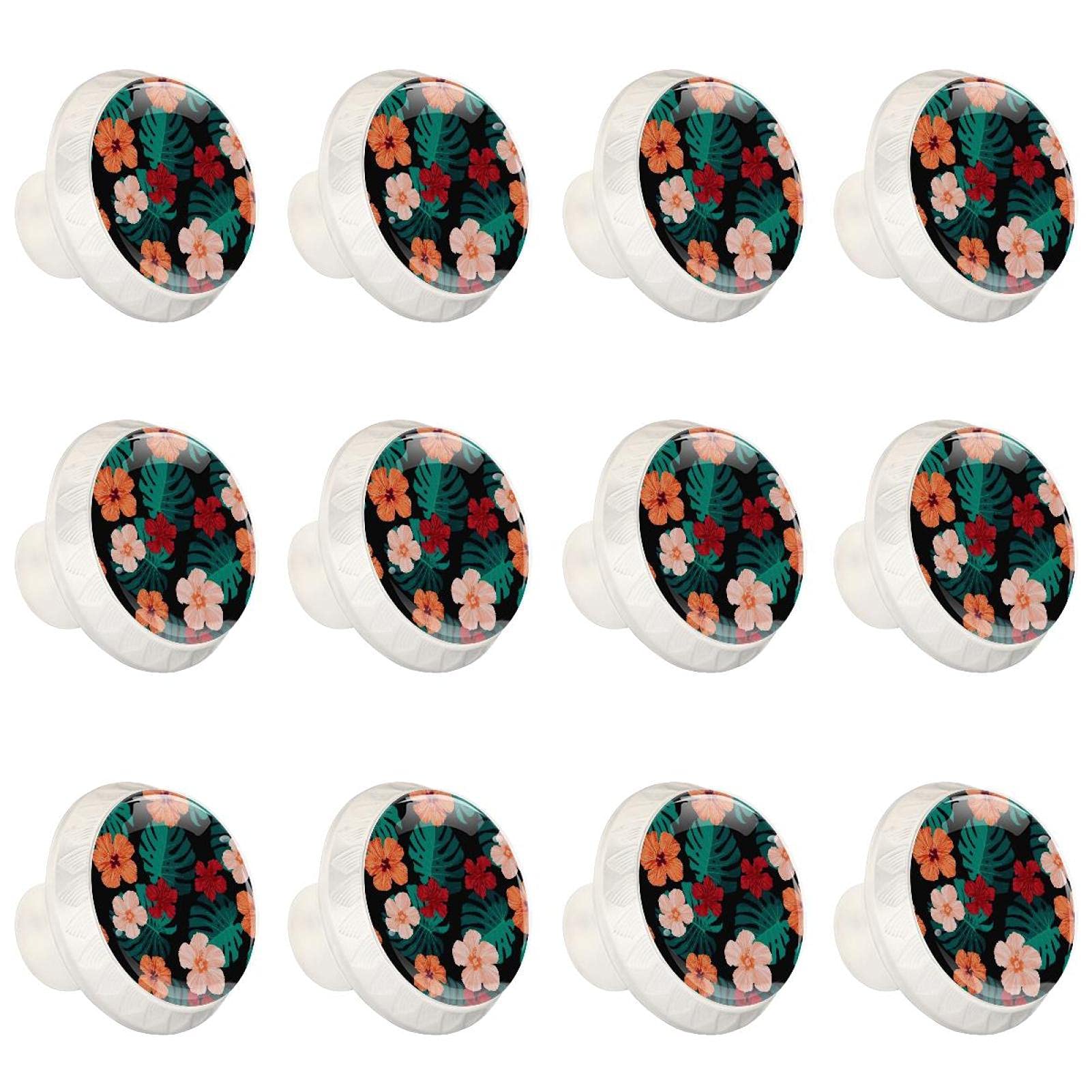 Boutons de cuisine au design floral pour une finition raffinée