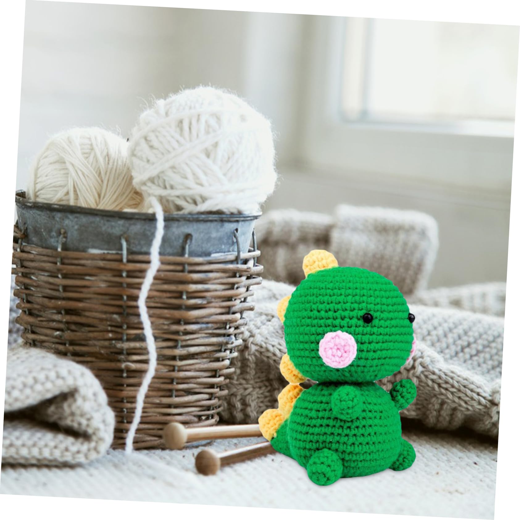 DIYEAH 3 Juegos Kit De Ganchillo Para Principiantes Kit De Crochet De Tulipán Agujas De Crochet Ergonómicas Kit De Arte Equipo Kits De Crochet Accesorios El Plastico
