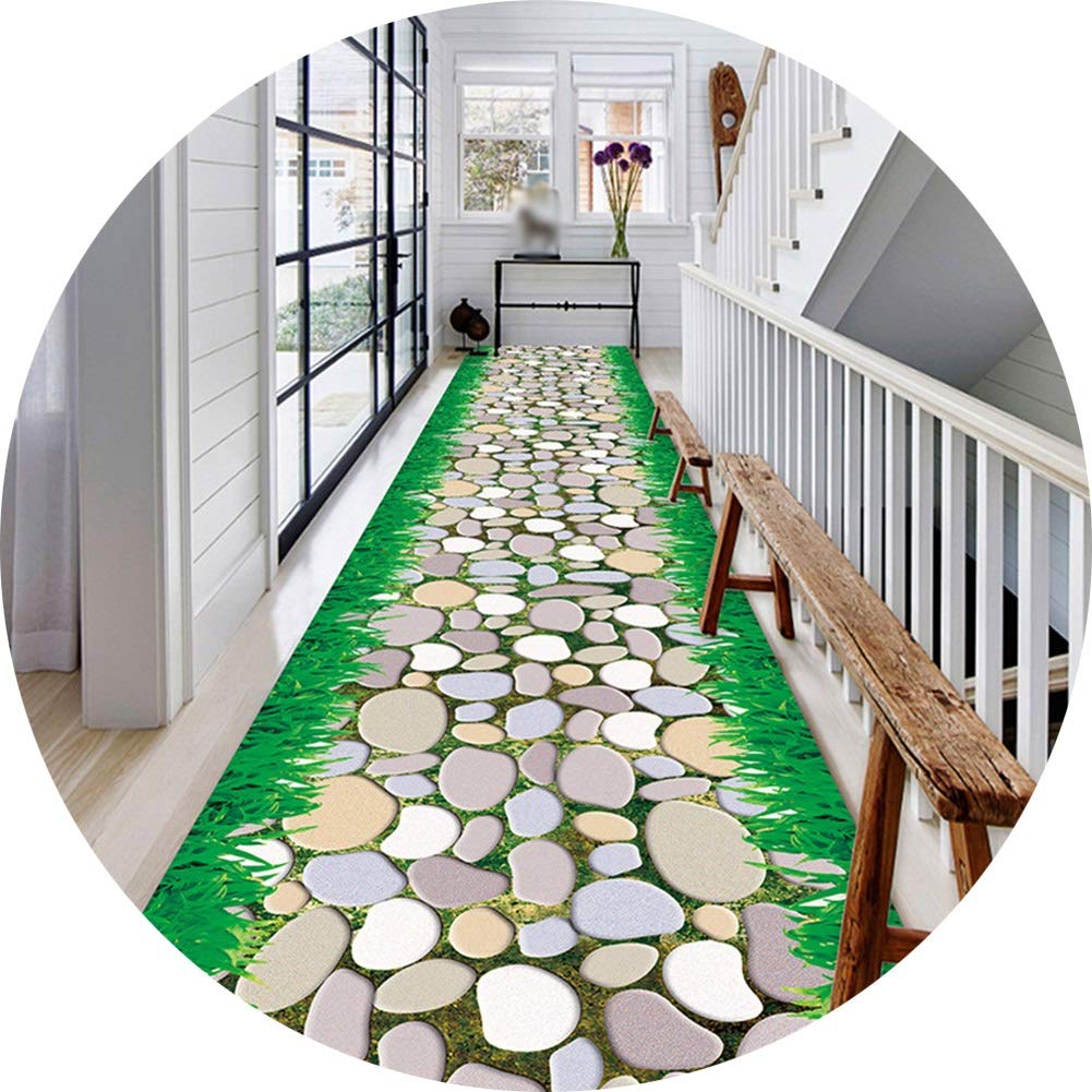 Moquette de couloir 3D tapis de passage d'allée moderne lavable coussin de pied pour cuisine