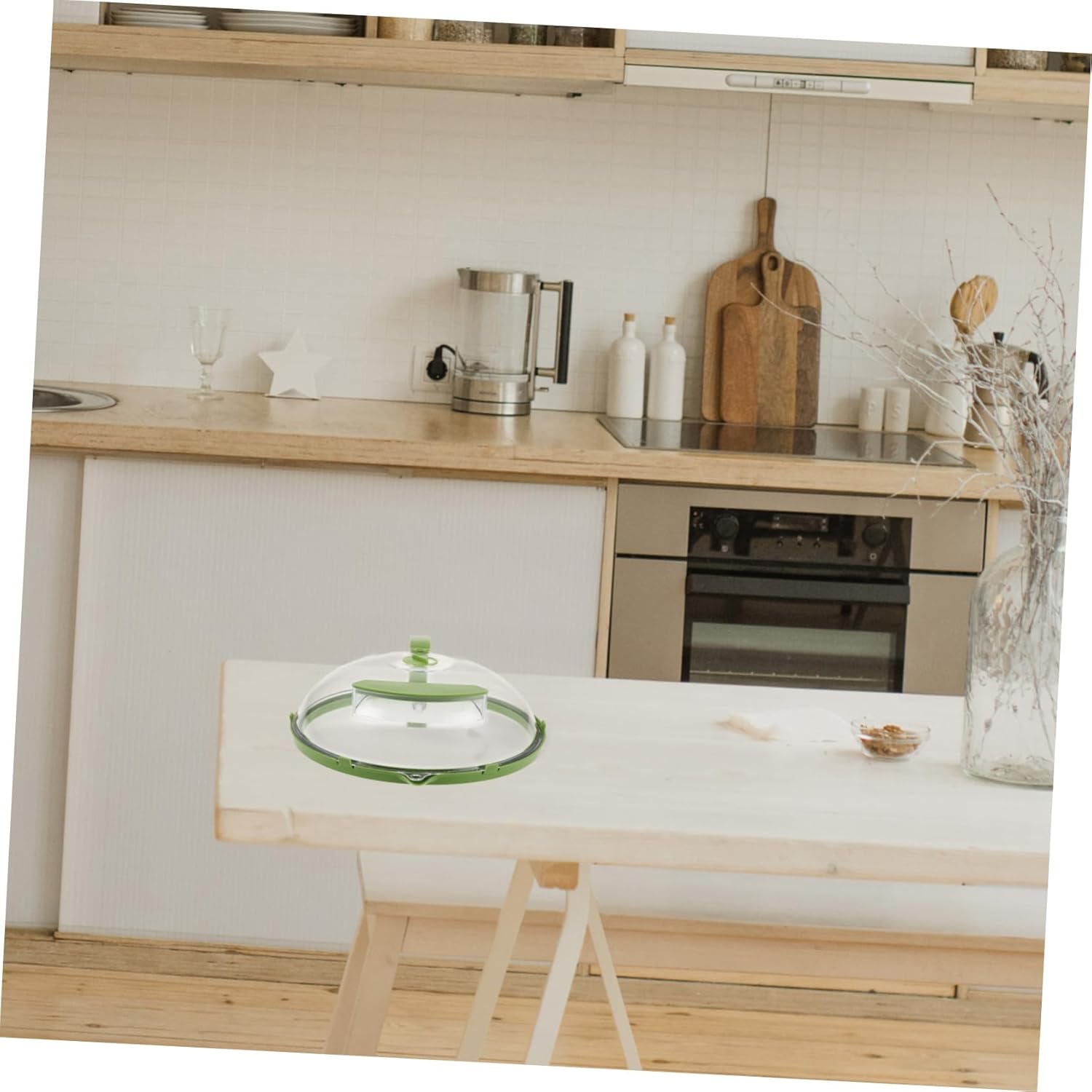 Microwave Splatter Cover Reusable Food Lid for Steamer Plate and Oven Steam Vent Microwave Plate Covers for Cooking for Food