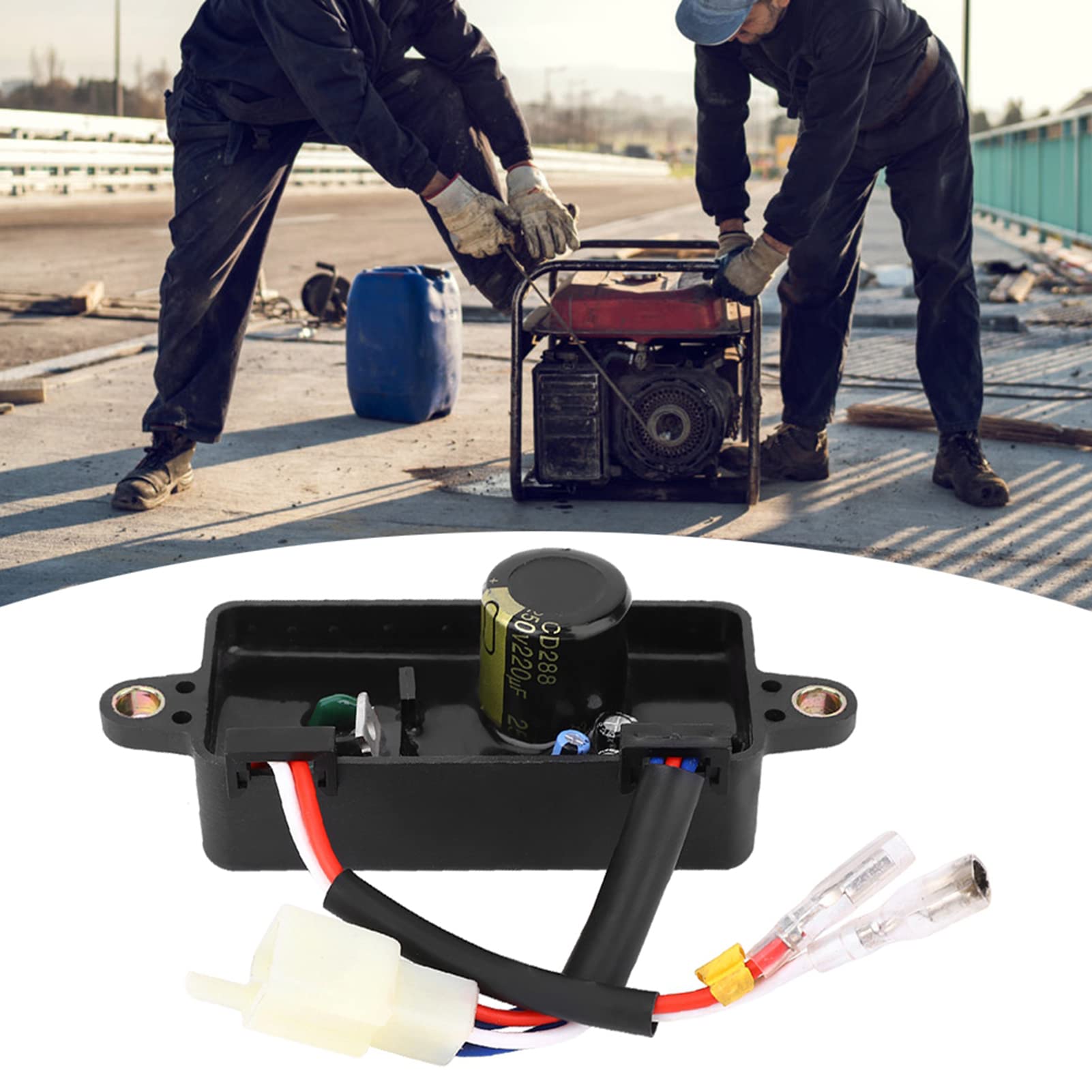 Generatore Monofase 2,8 KW, Regolatore di Pezzi di Ricambio per Stabilizzatore del Regolatore di Tensione, Raddrizzatore di Parti Monofase del Raddrizzatore Automatico AVR,