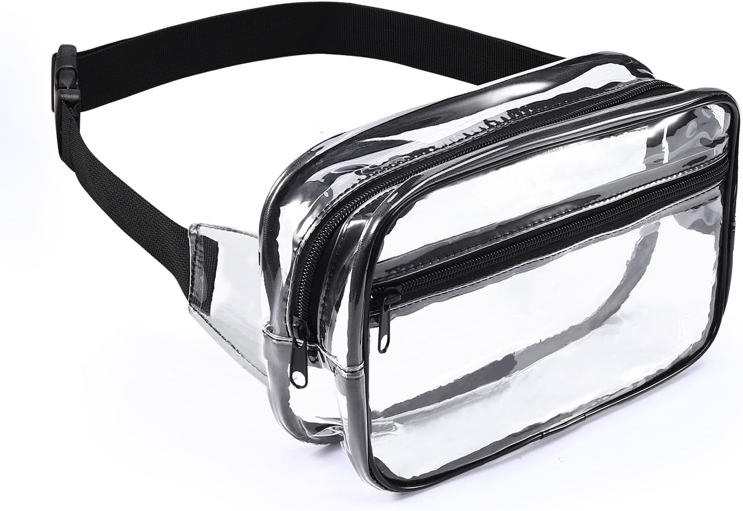 (SIMILAR TO STOCK)ORIA Clear Fanny Pack Stadium Approved, Clear Belt Bag, Transparent Waist Pack for Women Men, Sports, Concerts, Travel NEON YELLOW