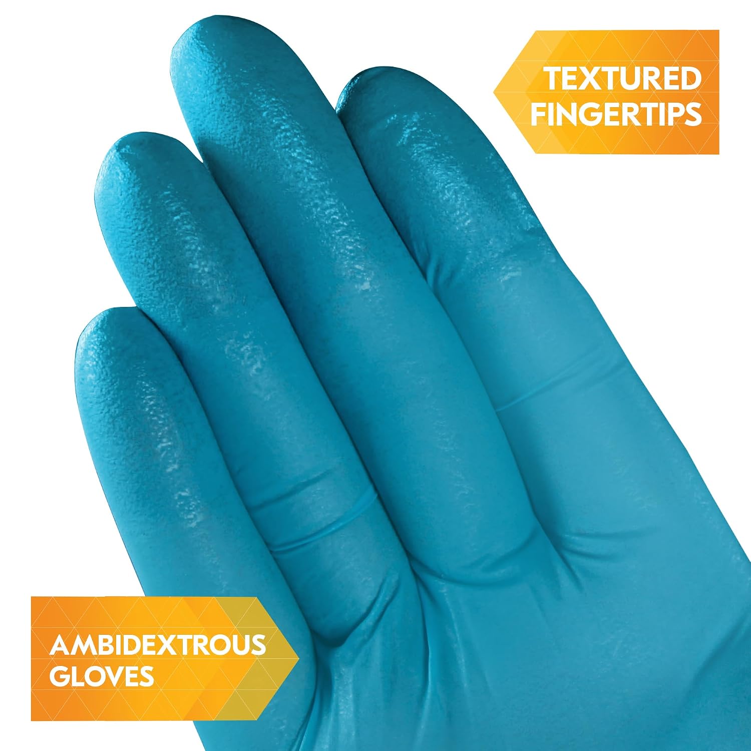 Kleenguard G10 Blue Nitrile Gloves (57372), Medium (Med.), Powder-Free, 6 Mil, Ambidextrous, Thin Mil, 100 Count (Pack of 10)