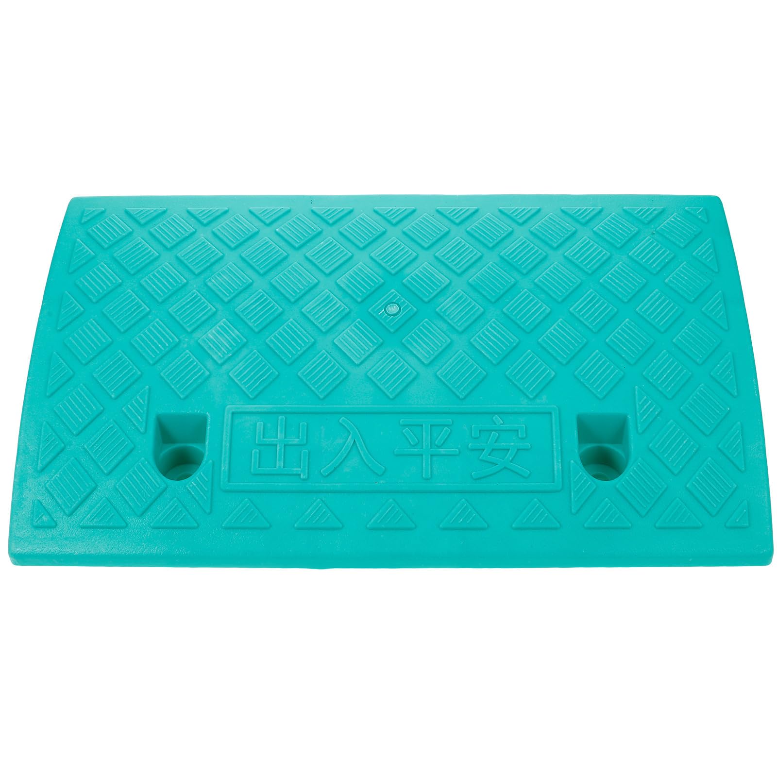 FRCOLOR Rampa per Auto e Bici in Plastica Leggera, Portatile, Verde Chiaro