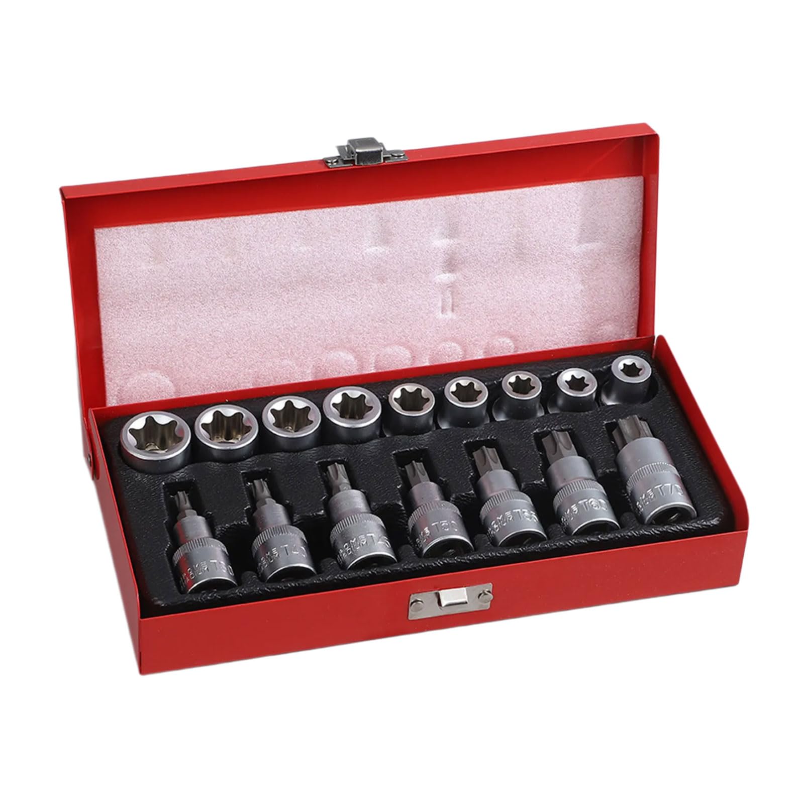 Geavonyg Professional 16Pcs Ratchets Spanner Socket Set 1 / 2Inch Drive Screwdriver Bit Wrench For Car Repair Ratchet Wrench