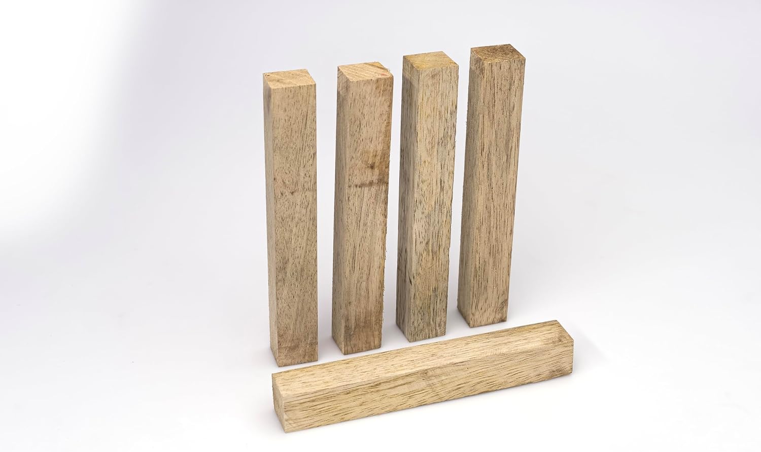 Mango Pen Blanks 100 Pack (3/4" x 3/4" x 6") | Exotic Wood Turning Blanks for Pen Making, Woodturning & DIY Craft Supplies by Exotic Wood Zone