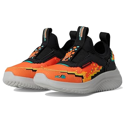 SKECHERS KIDS Ultra Flex 3.0 402164L (Little Kid/Big Kid) Boys Shoes Orange/Black