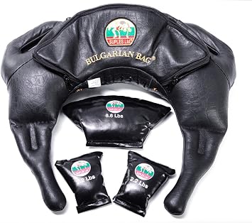 Suples Bulgarian Bag Strong Model Genuine Leather - The Original Bulgarian Bag Creator - Fitness Bag, Crossfit, Wrestling, Functional Training Bag, Sandbag, Powerbag, Training Bag.