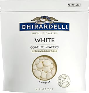Ghirardelli Premium White Coating Wafers, 5lb Bag