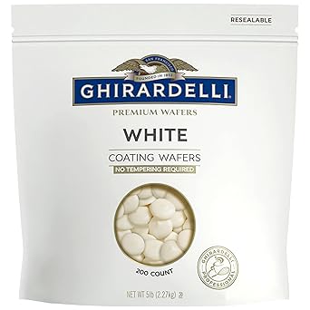 Ghirardelli Premium White Coating Wafers, 5lb Bag