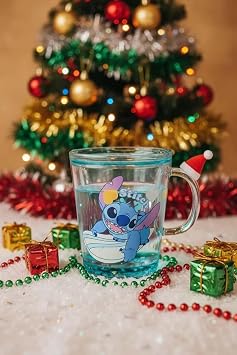 MINISO Lilo&Stitch Lisansl  Plastik Su Kab  260 ml Stitch  ok Renkli Bardak, 2016518310102