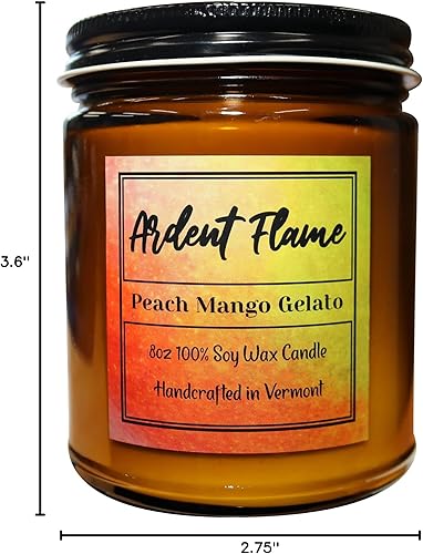 Miniatura 37 de Velas Bálsamo de invierno Vela de cera de soja 100% natural para decoración del hogar Altamente perfumada Fragancia premium Hecho a mano