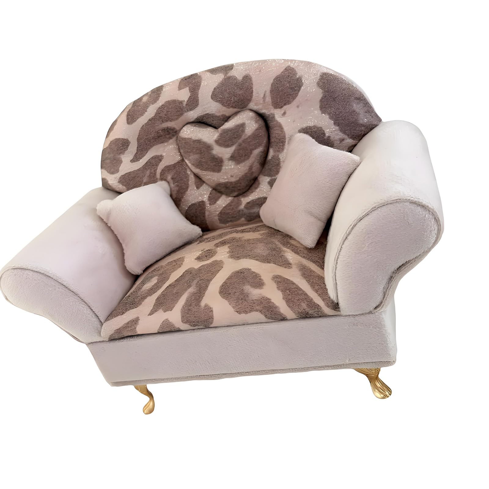 carotoe Velvets Lined Jewelry Storage Box with Unique Leopard Designs and Multiple Dividers Storage Container for Valuables Jewelry Box