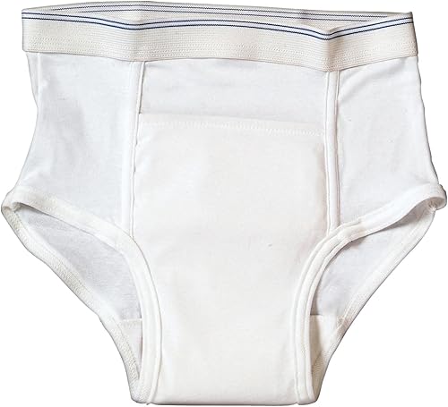 Miniatura 3 de Calzoncillos reutilizables para incontinencia para hombre, pequeño, 1 unidad