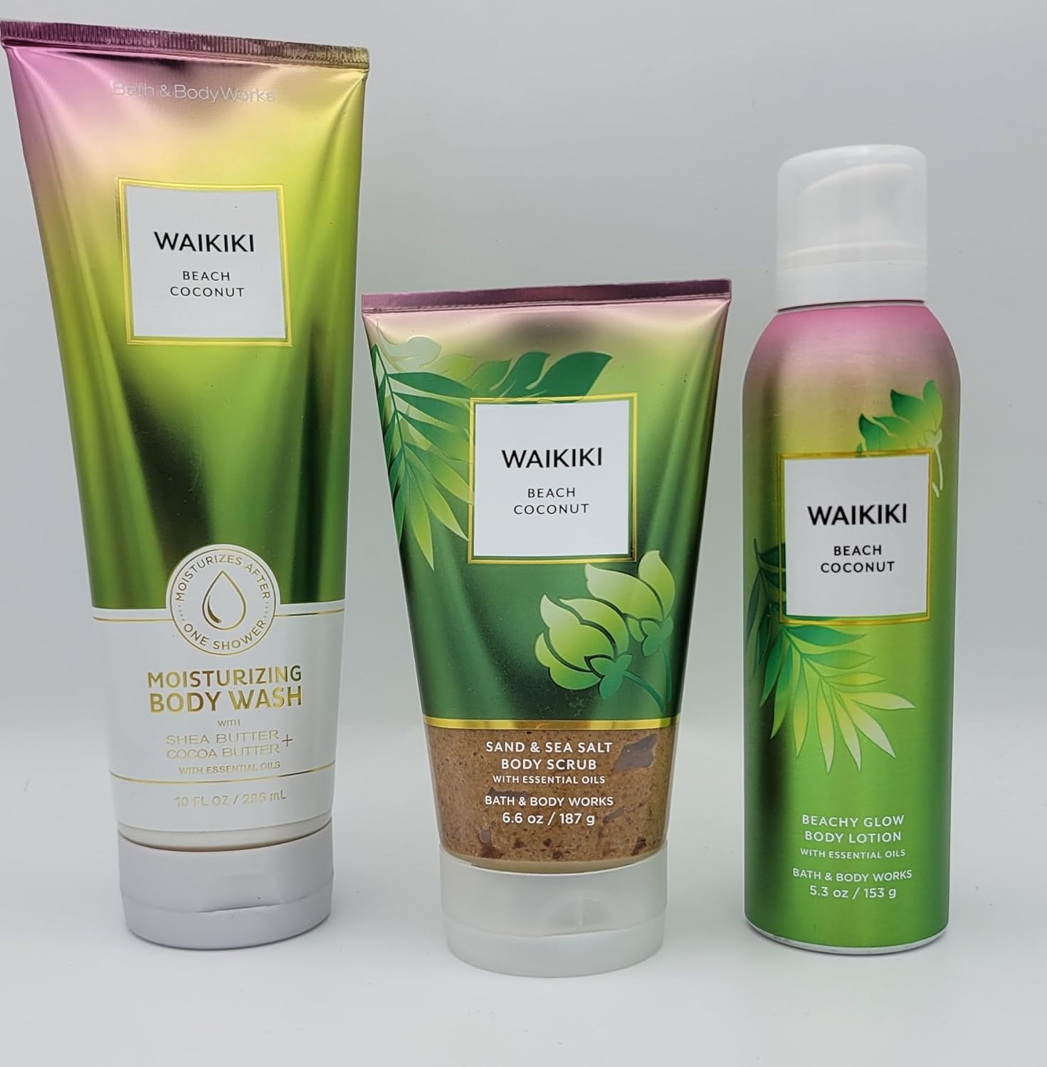 Bath and Body Works Bundle Moisturizing Body Wash 10 oz