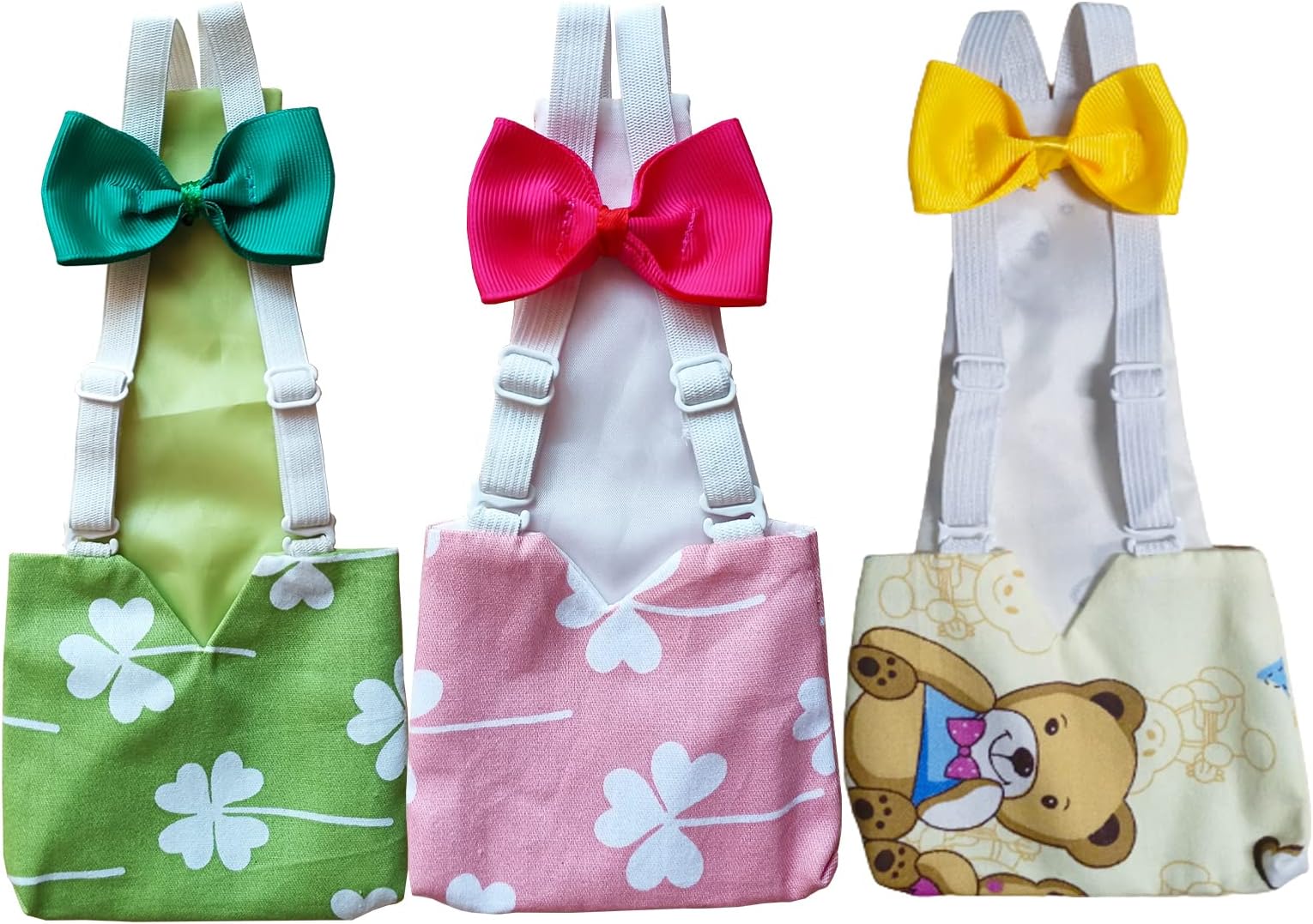 3 Pcs Small Chicken Diapers(XS), Duckling Duck Diapers for Real Ducks Hens, Waterproof and Adjustable, Chicken Accessories Poultry