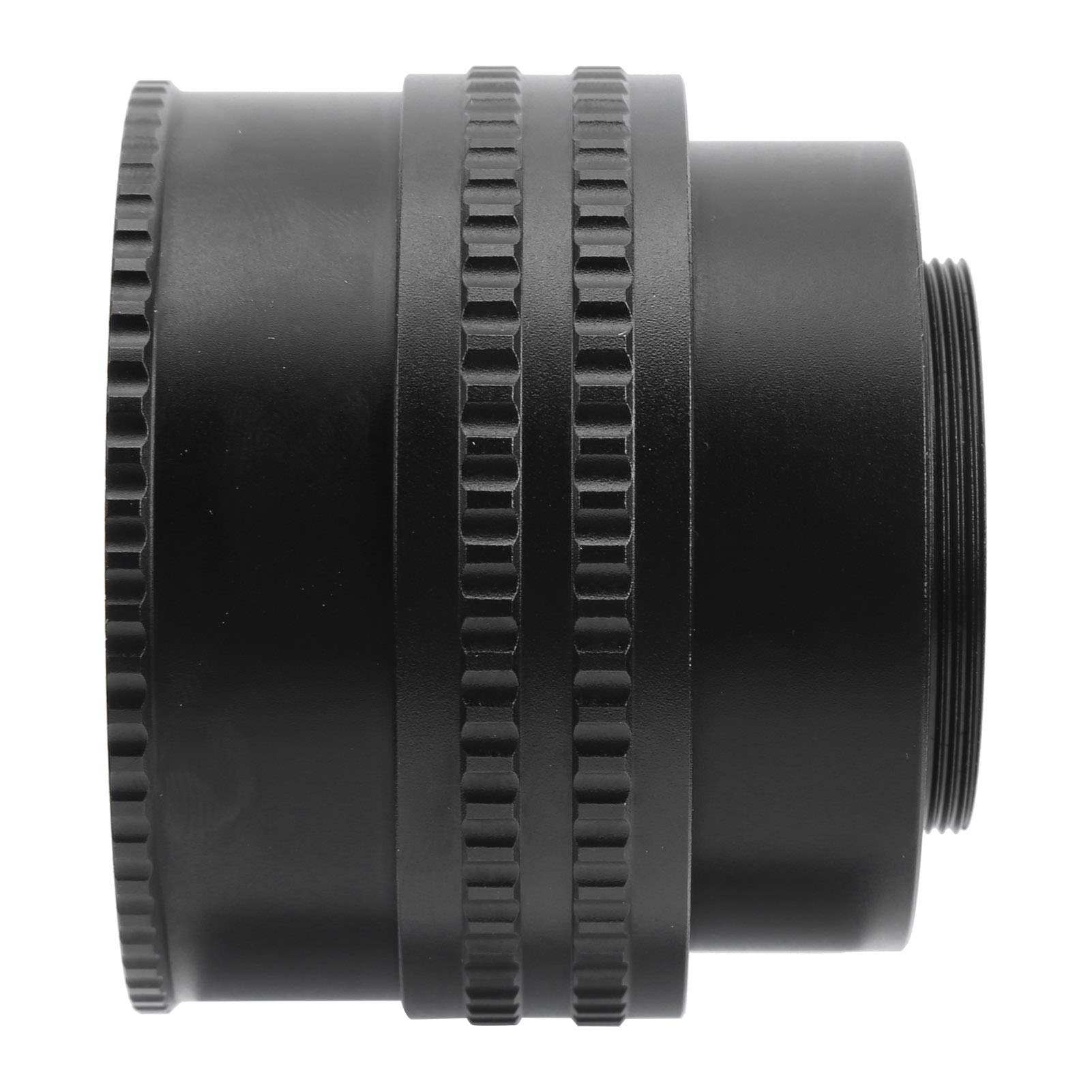Bucle de Tubo de extensión Macro helicoidal de Enfoque Ajustable, aleación de Aluminio de 25 55 mm Negro para cámaras DSLR