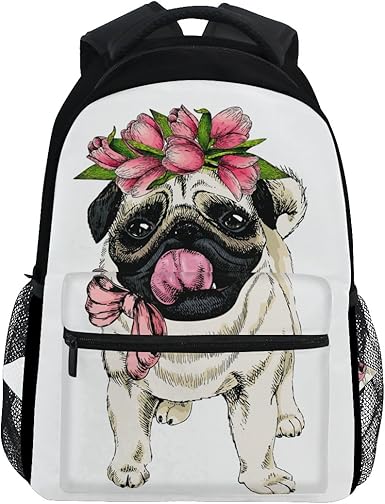 pug backpack for school