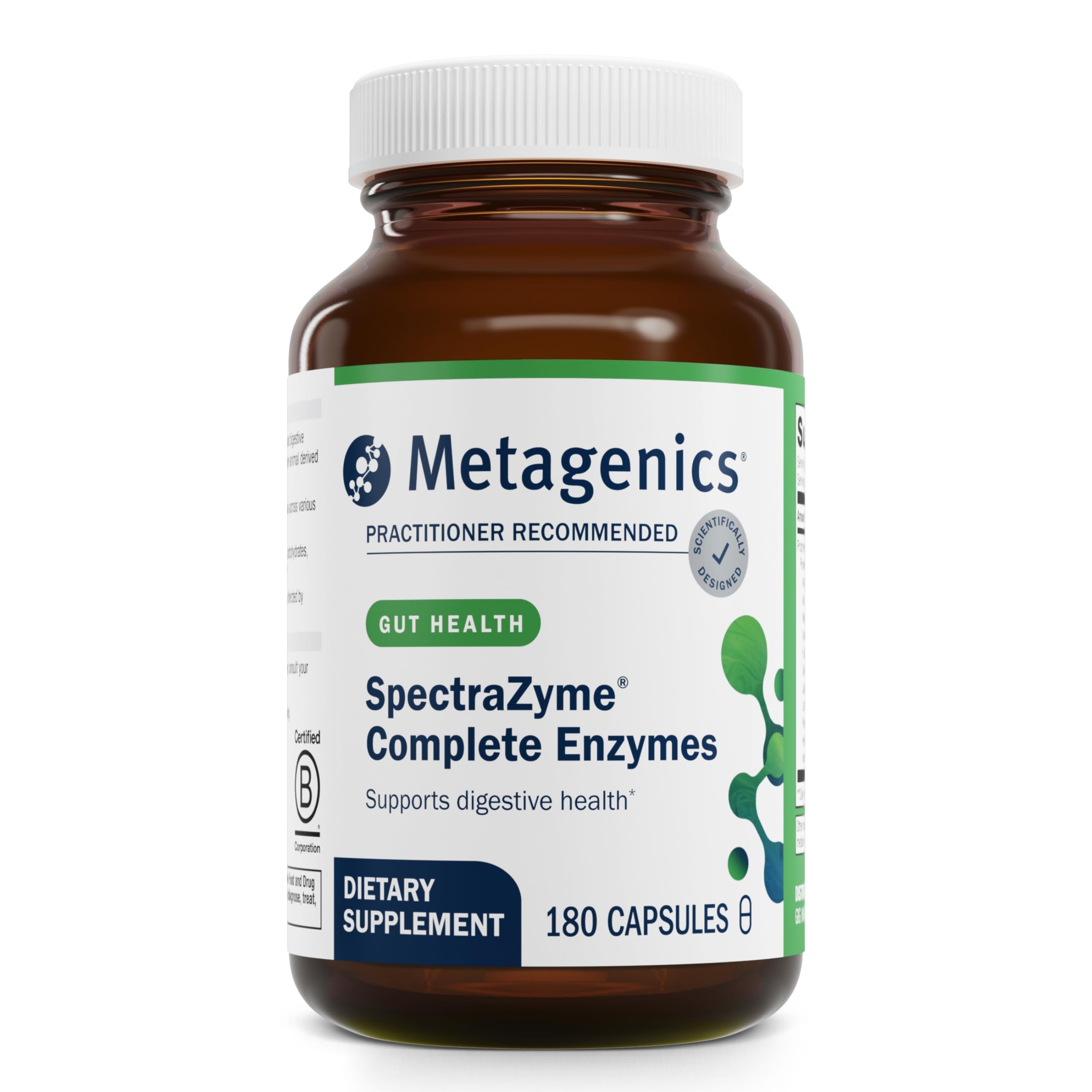 Amazon.com: Metagenics SpectraZyme Complete Enzyme Complex 