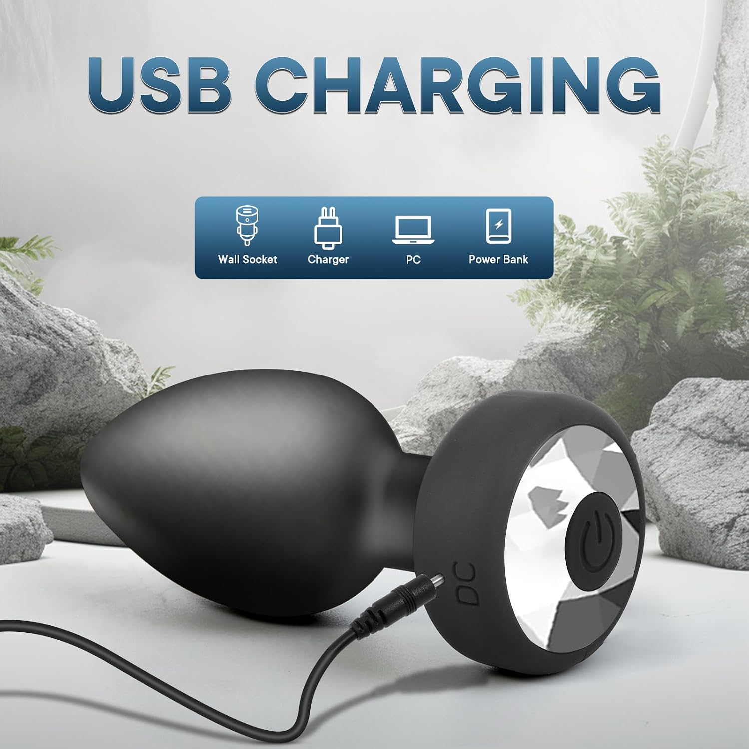 Anal Plug Vibrator with 2Pcs Butt Plug,Wireless Remote Control 10 Frequency Vibration,Small Butt Plug for Female Male Prostate Massage Vibrating Anal Sex Toys for Men