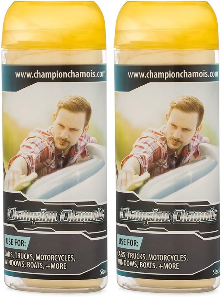 Champion Chamois Premium Synthetic Drying Chamois Cloth for