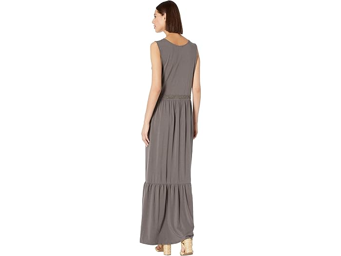 cotton modal maxi dress