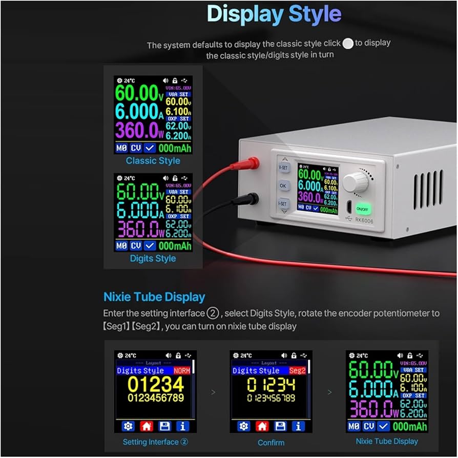 Amazon.co.jp: 直流安定化電源 メンテナンス電源供給装置 1.54インチ
