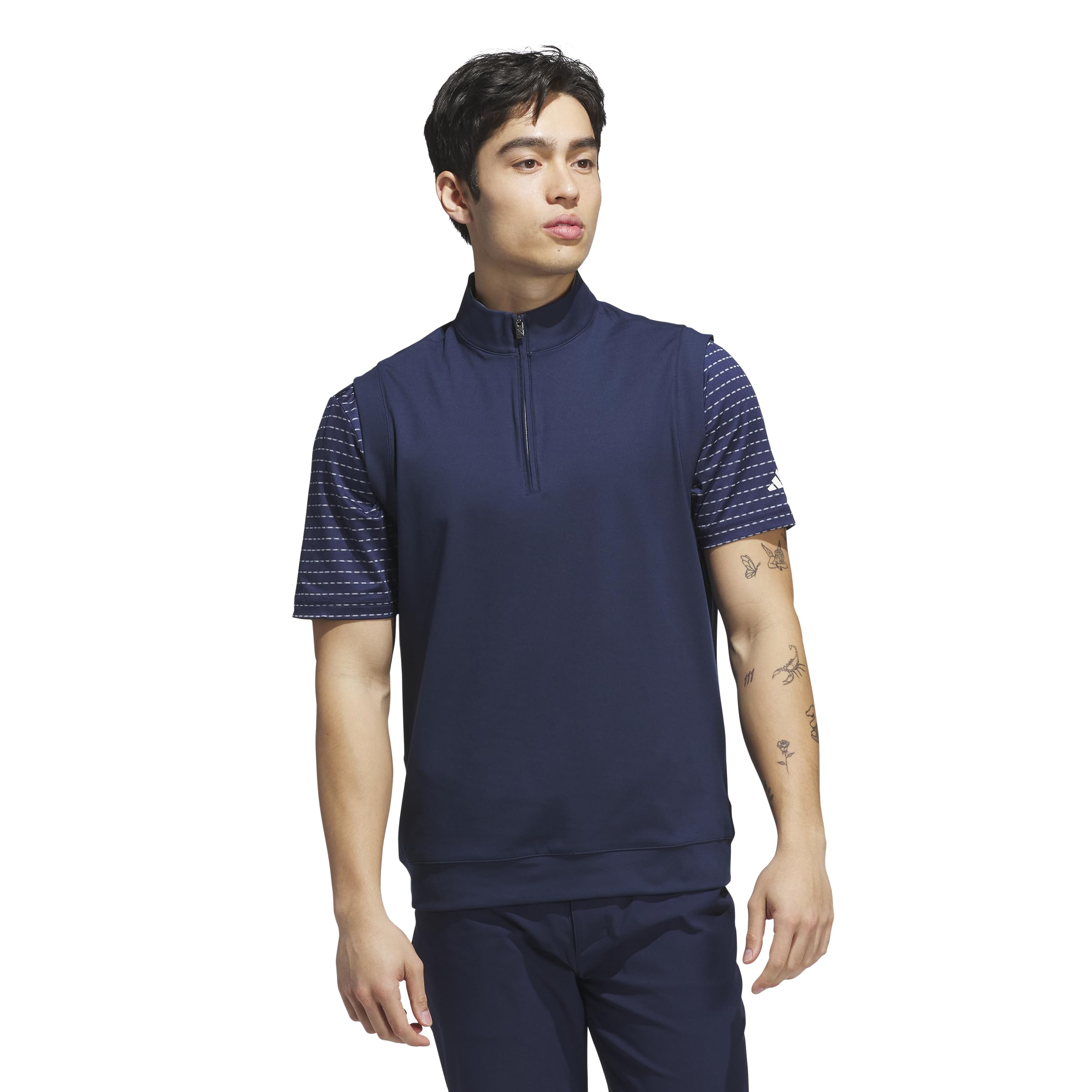 adidas Men's Ultimate365 Elevated Quarter-Zip Vest