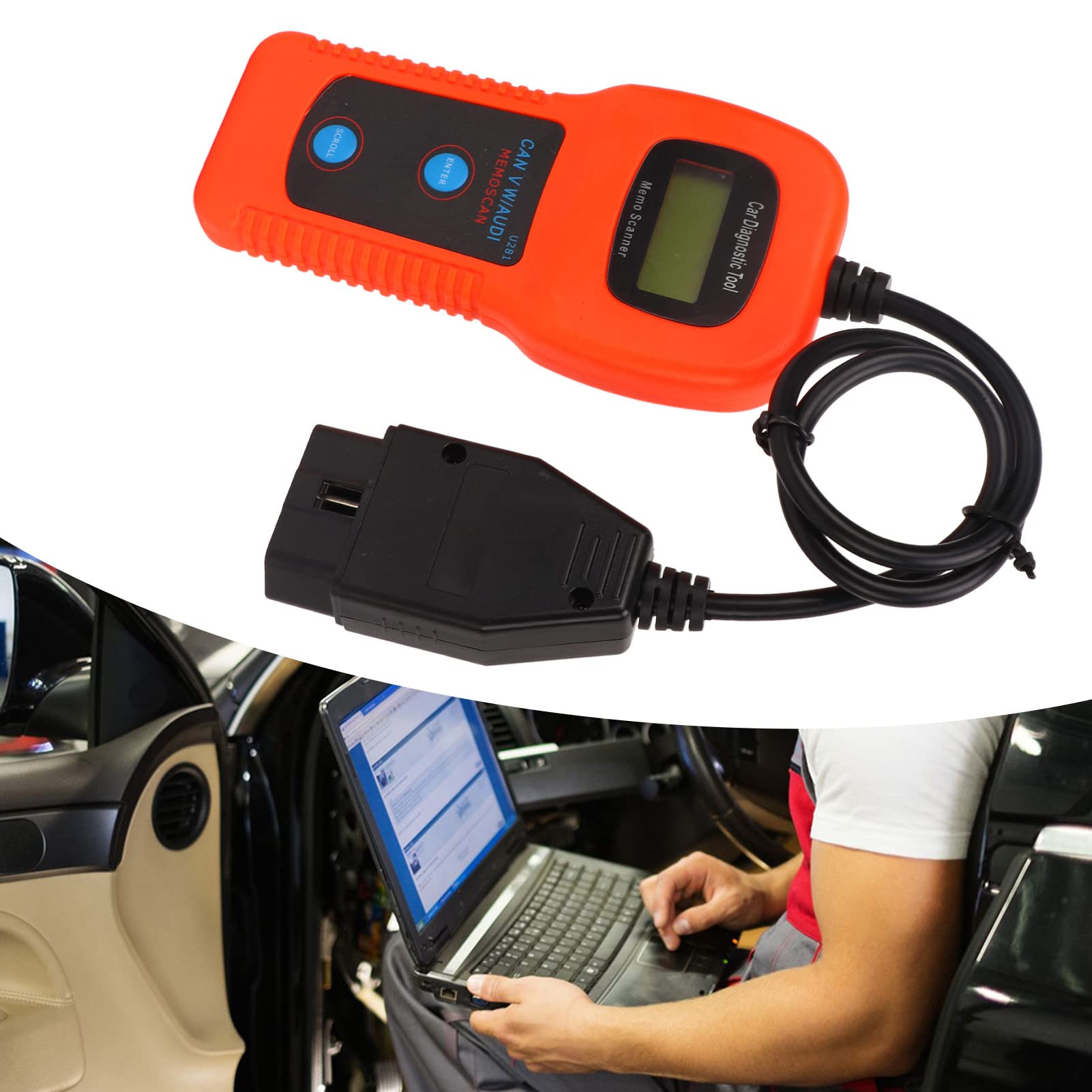 Lettore Codice Diagnostico Kw808 Diagnosi Obd2 Scanner Strumento Analisi Obdii