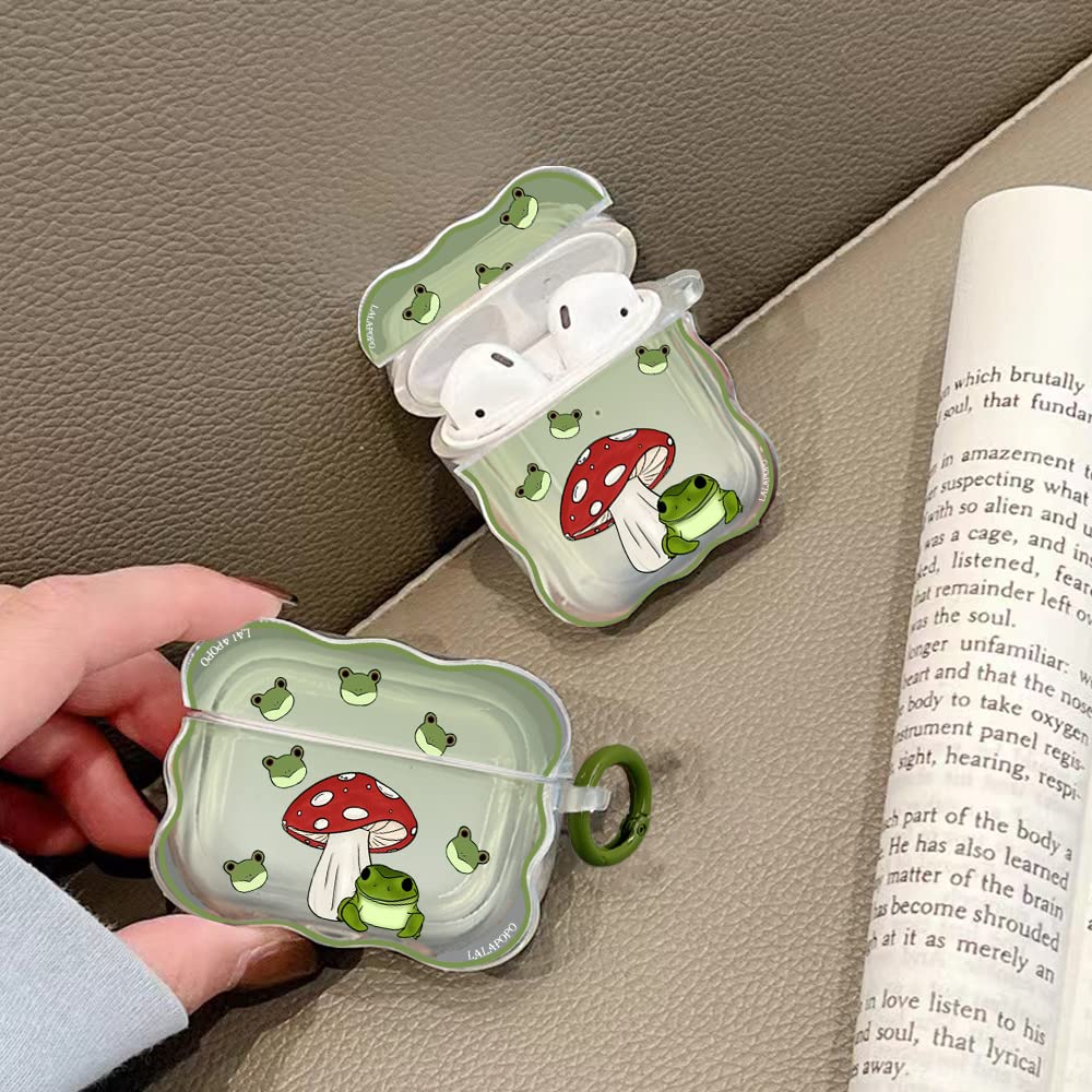 Amazon.com: LALAPOPO Compatible with Airpods Case Frog, Cute Case