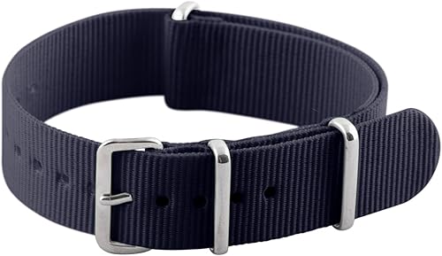 Clockwork Synergy - Pulseras para relojes de muñeca de nylon, clásicas