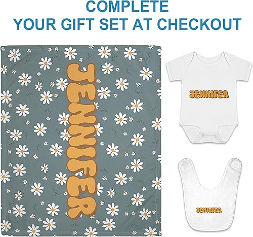 Vista 34 de Hyturtle Mantas de bebé personalizadas para niñas, mantas de bebé personalizadas para niñas, manta de bebé rosa floral, el mejor regalo para bebé