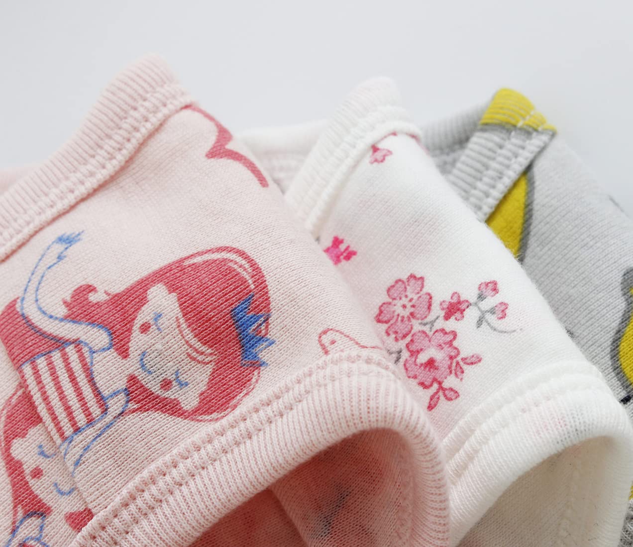Culotte Fille sous-vêtement Slip Pur Coton Lot de 12