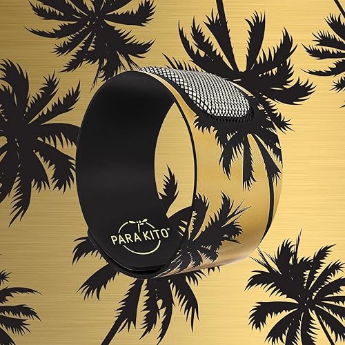 Miniatura 4 de PARA'KITO Pulsera repelente de insectos y insectos  impermeable, pulsera repelente de plagas al aire libre con aceites esenciales naturales,