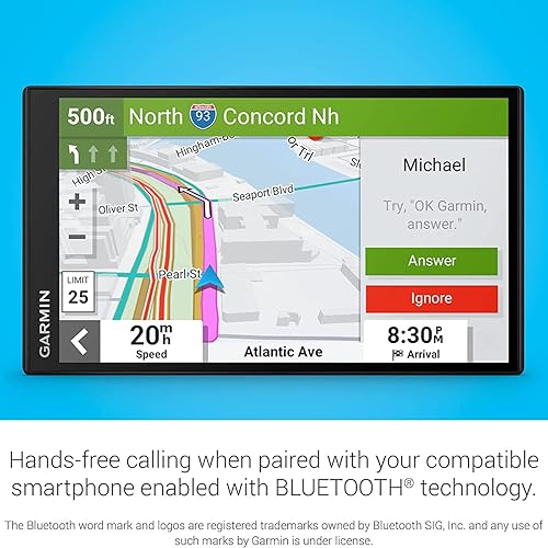 Miniatura 4 de Garmin DriveSmart 66 - Navegador GPS para automóvil (010-02469-00) de 6 pulgadas con cargador de coche USB