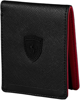 puma ferrari zip wallet