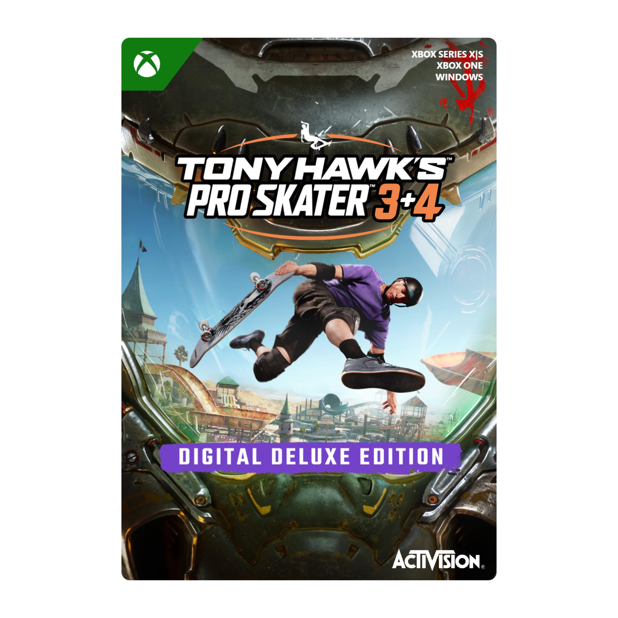 Tony Hawk's Pro Skater 3 + 4 Deluxe Edition - Xbox & Windows 10 [Digital Code]