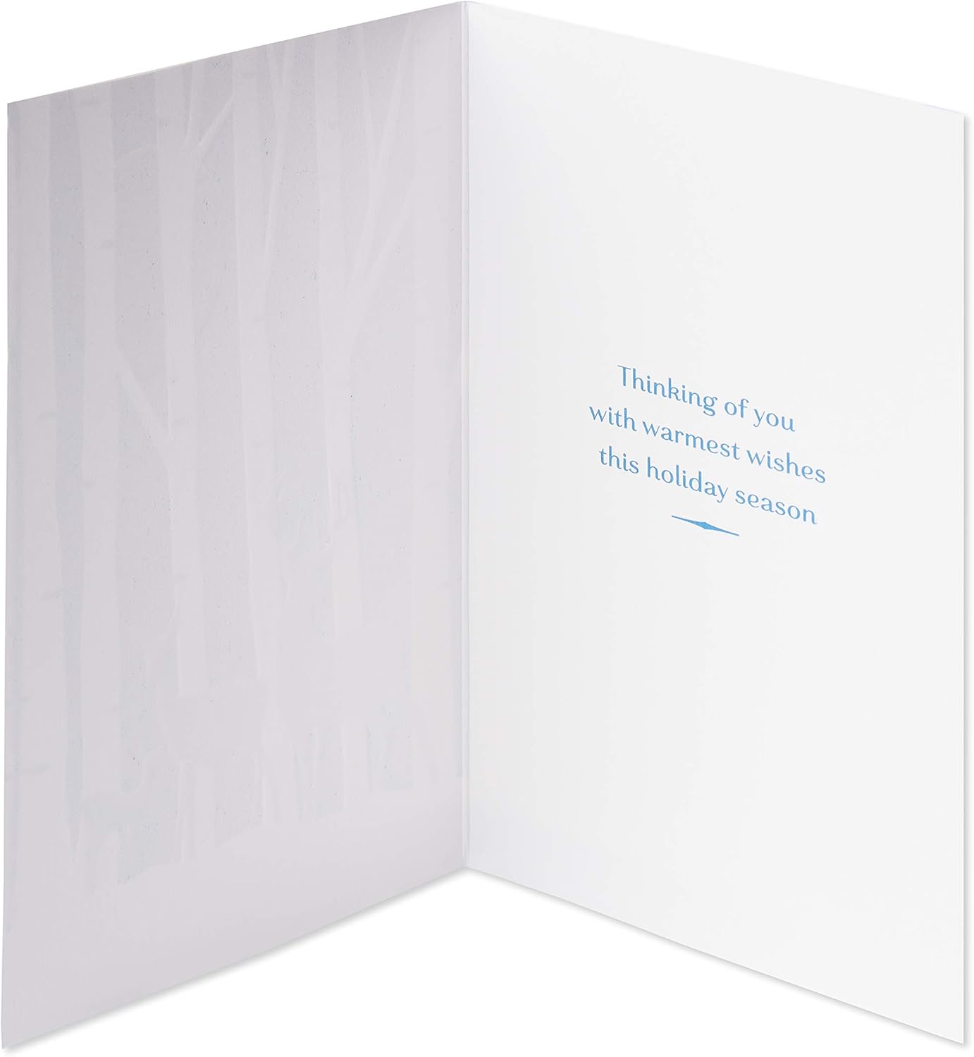 Papyrus Boxed Christmas Cards with Envelopes, Thinking of You with Warmest Wishes, Deer (12-Count) - Image 2