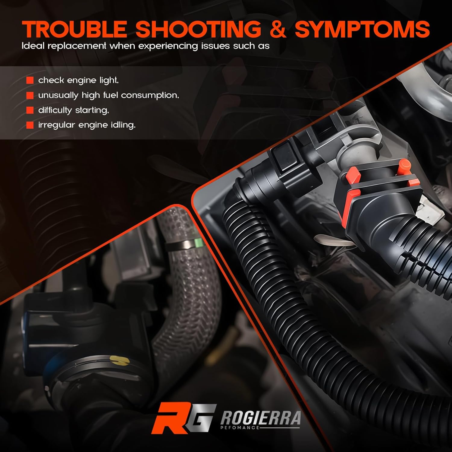 Vapor Canister Purge Valve F2GZ-9D289-A for Ford Edge 2.0L EcoBoost 2015-2022, Lincoln MKX 2016-2018, MKZ 2017-2020, Lincoln Nautilus 2019-2023, Replaces F2GZ-9D289-A F2GZ9D289A 994-930