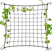 VIVOSUN Futónövény Támogatóháló 150x150 cm 4 Horoggal Zöldségekhez 1